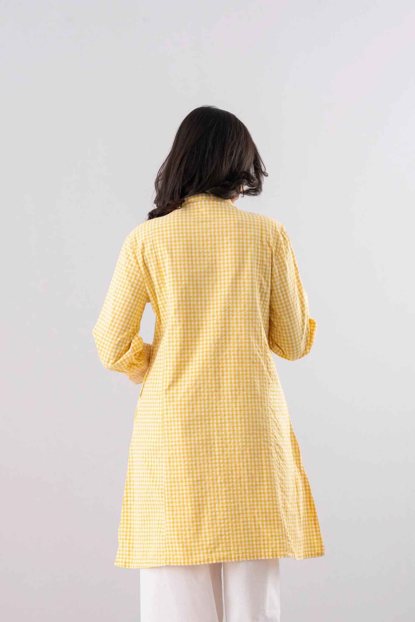 Smart Fit Checkered Kurti