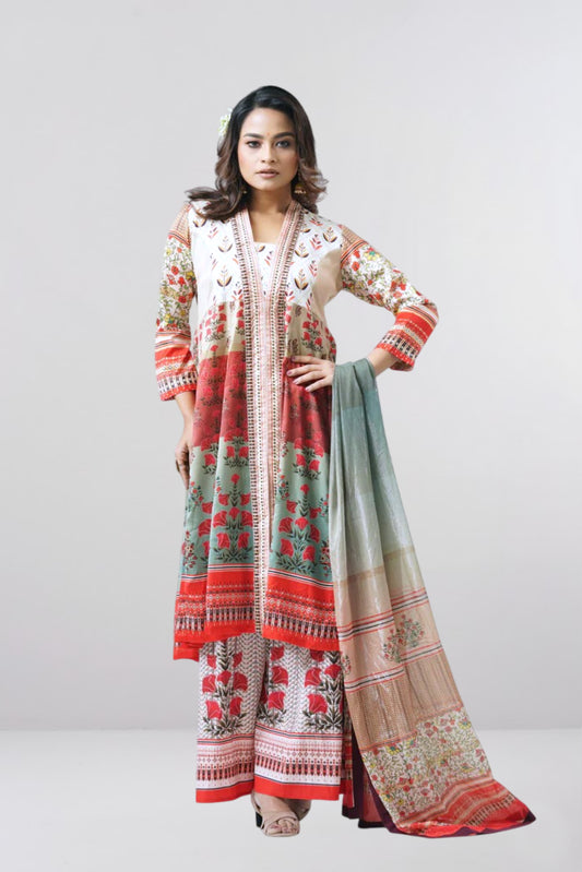 Indian Cotton 3-Piece
